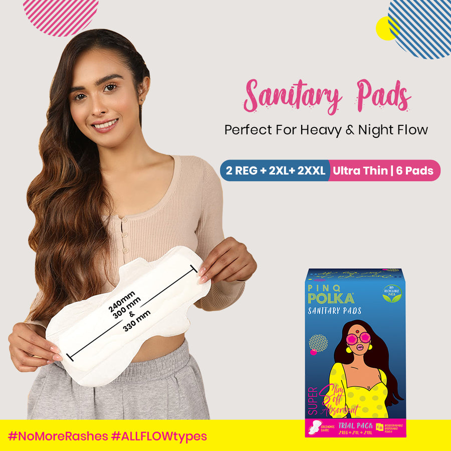 Sanitary Pads - Trial Pack