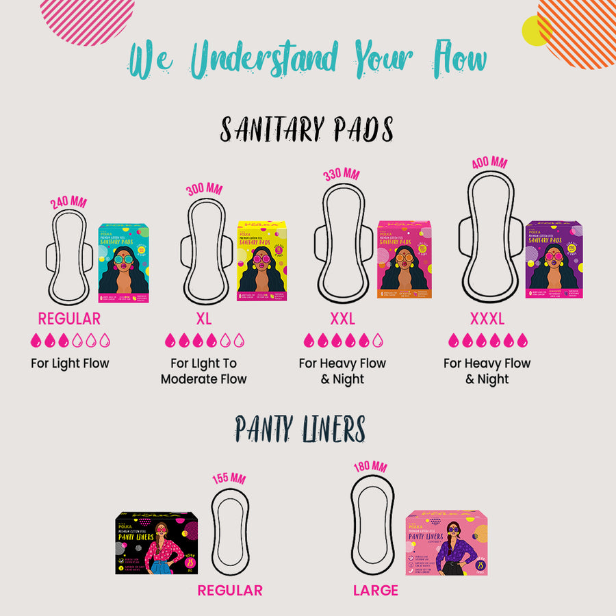 Sanitary Pads - XL