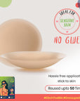 Nipple Covers (Reusable + Disposable)