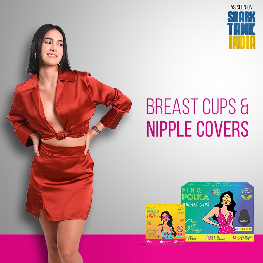 Breast Cups X Nipple Covers (Reusable)